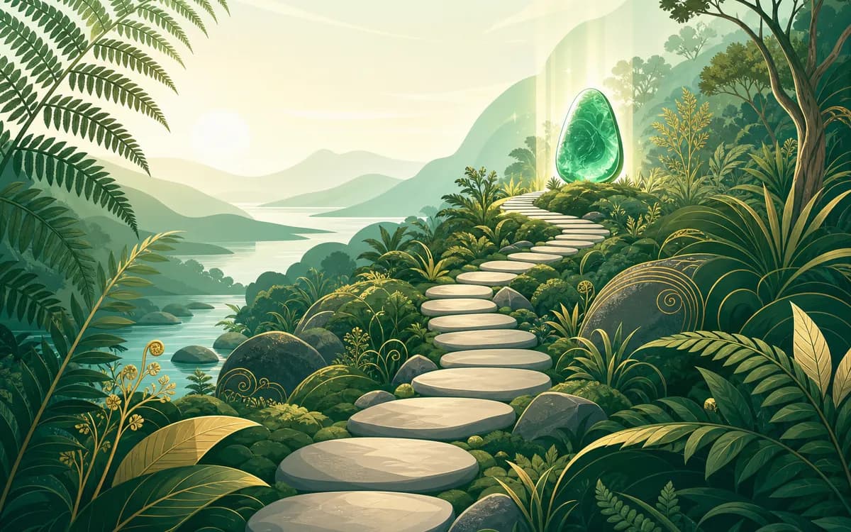 Pounamu Path cover artwork