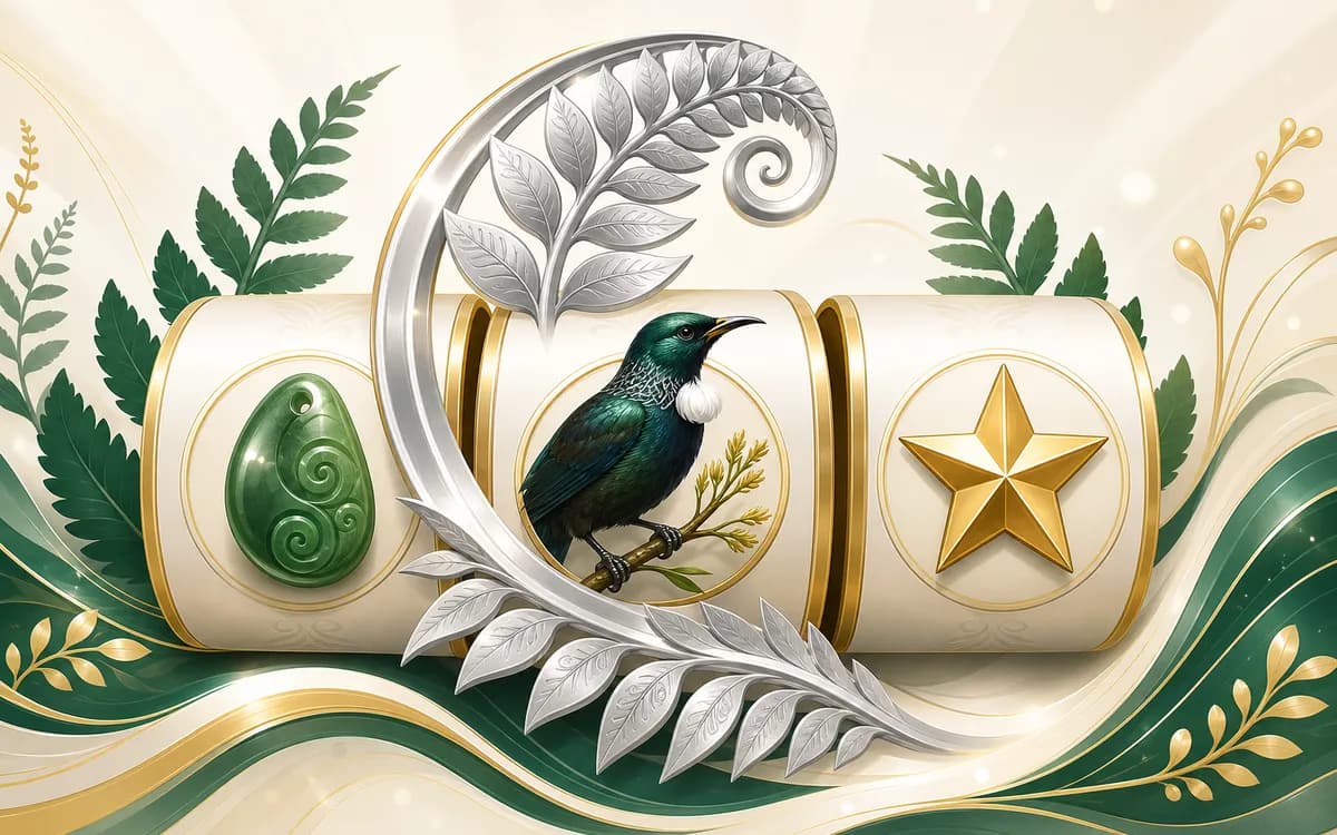 Silver Fern Spins cover artwork